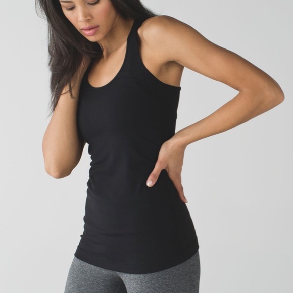 Lululemon Cool Racerback Black Size 10 - Picture 1 of 5